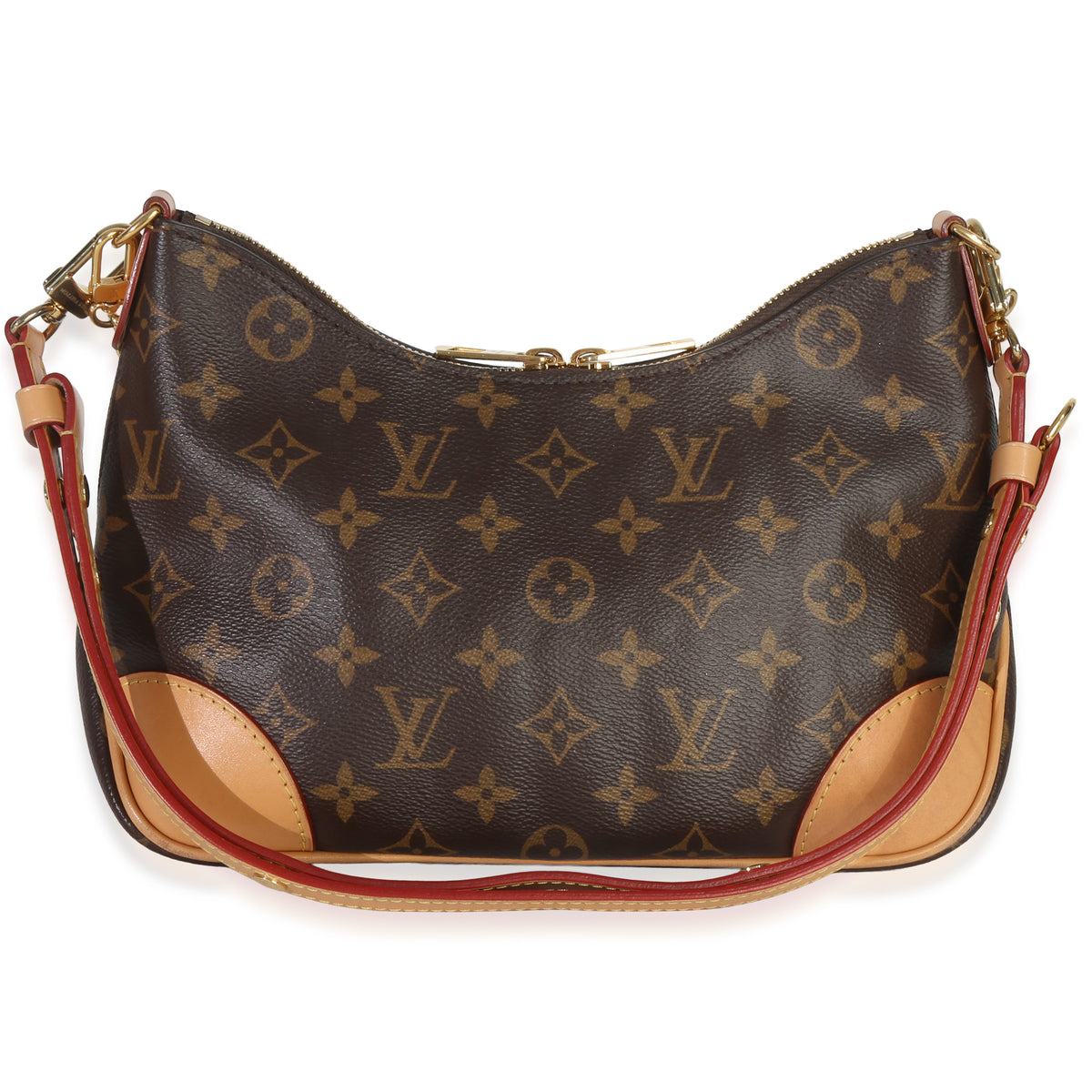 Louis Vuitton Natural Monogram Canvas Boulogne NM PM Handbag bv