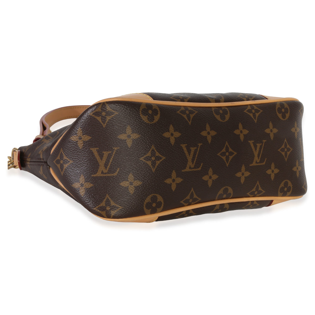 Louis Vuitton Natural Monogram Canvas Boulogne NM PM Handbag clasp
