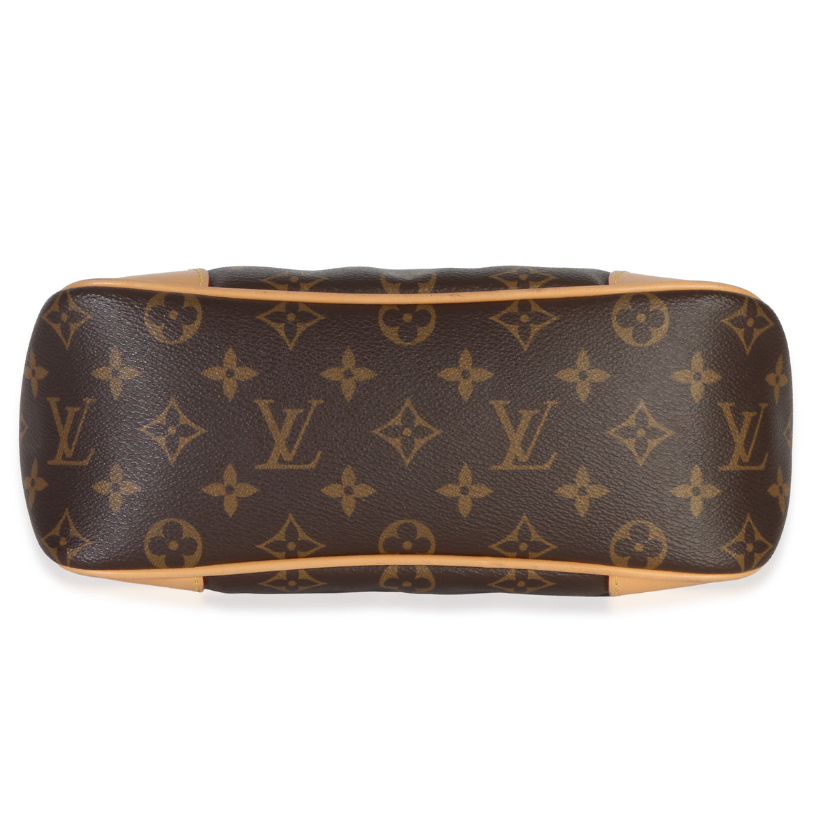 Louis Vuitton Natural Monogram Canvas Boulogne NM PM Handbag stamp