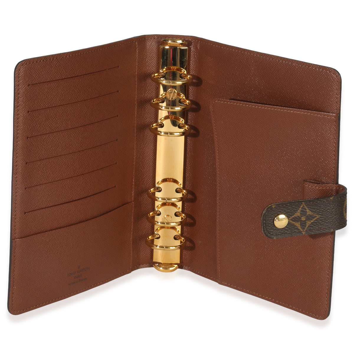 Louis Vuitton Monogram Canvas Small Ring Agenda Cover av