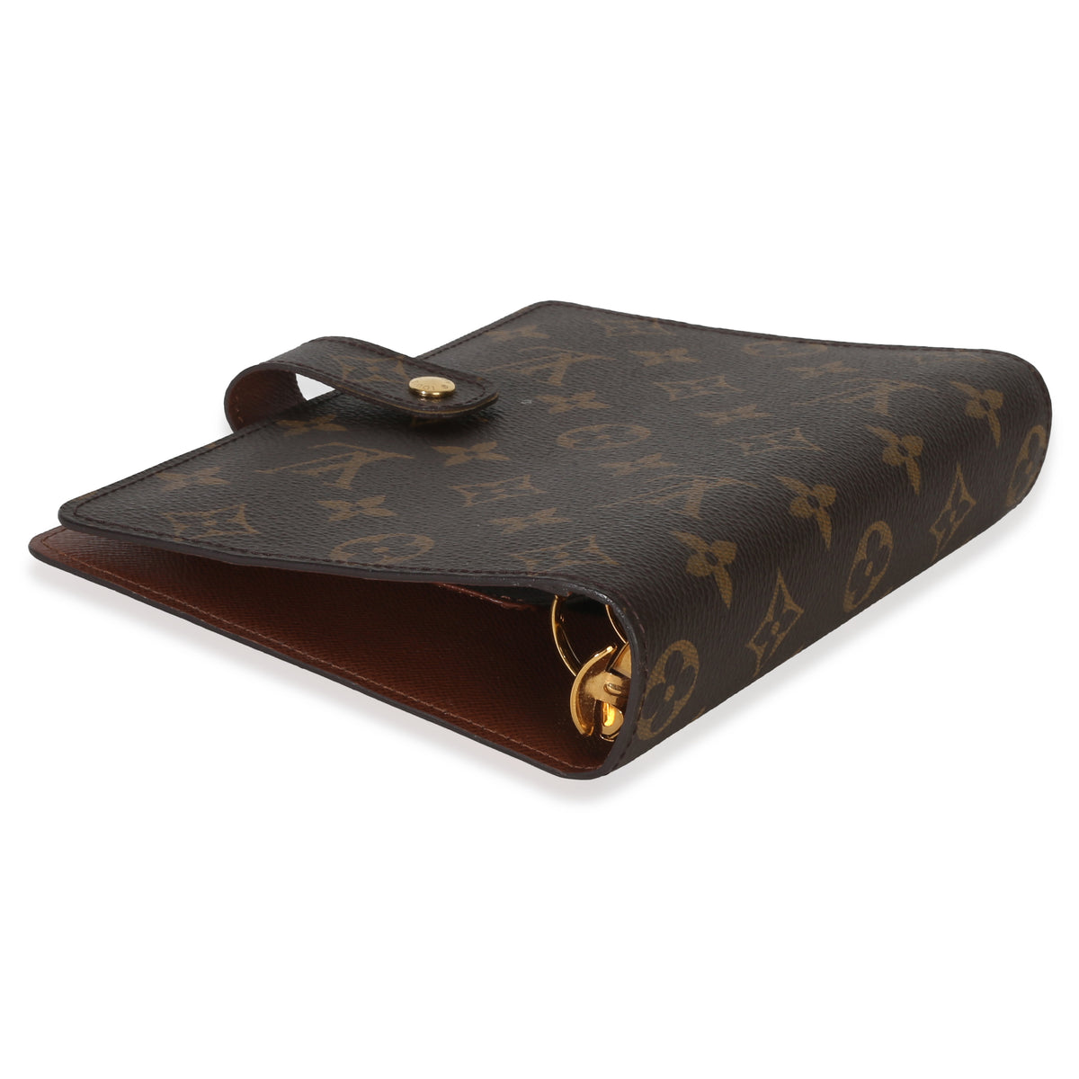 Louis Vuitton Monogram Canvas Small Ring Agenda Cover box
