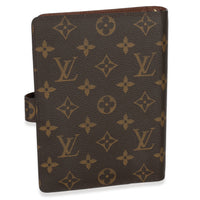 Louis Vuitton Monogram Canvas Small Ring Agenda Cover pv