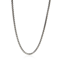 Sterling Silver  Box Chain Necklace