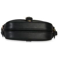 Louis Vuitton Black Epi Saumur BB Handbag stamp