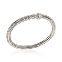 Roberto Coin White Gold Diamond Primavera Flex Bracelet bv