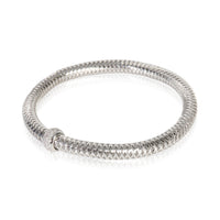 Roberto Coin White Gold Diamond Primavera Flex Bracelet sv