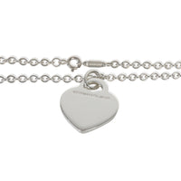 Sterling Silver  Initial K Heart Pendant