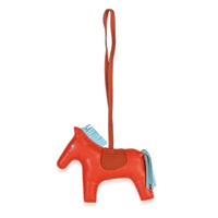 Capucine Celeste Cornaline Milo Lambskin Grigri Rodeo MM