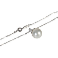 Tiffany & Co. Platinum Pearl and Diamond Fireworks Pendant sv