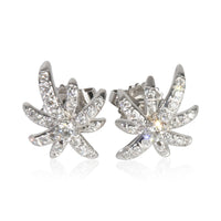 Platinum Diamond Fireworks Earrings