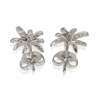 Platinum Diamond Fireworks Earrings
