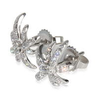 Platinum Diamond Fireworks Earrings