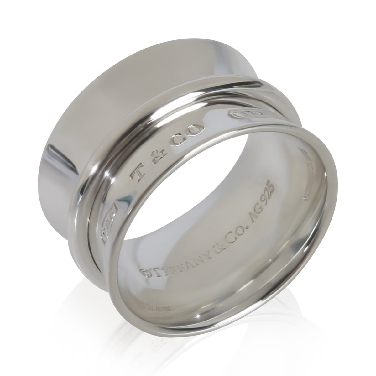 Sterling Silver  1837 Wide Ring