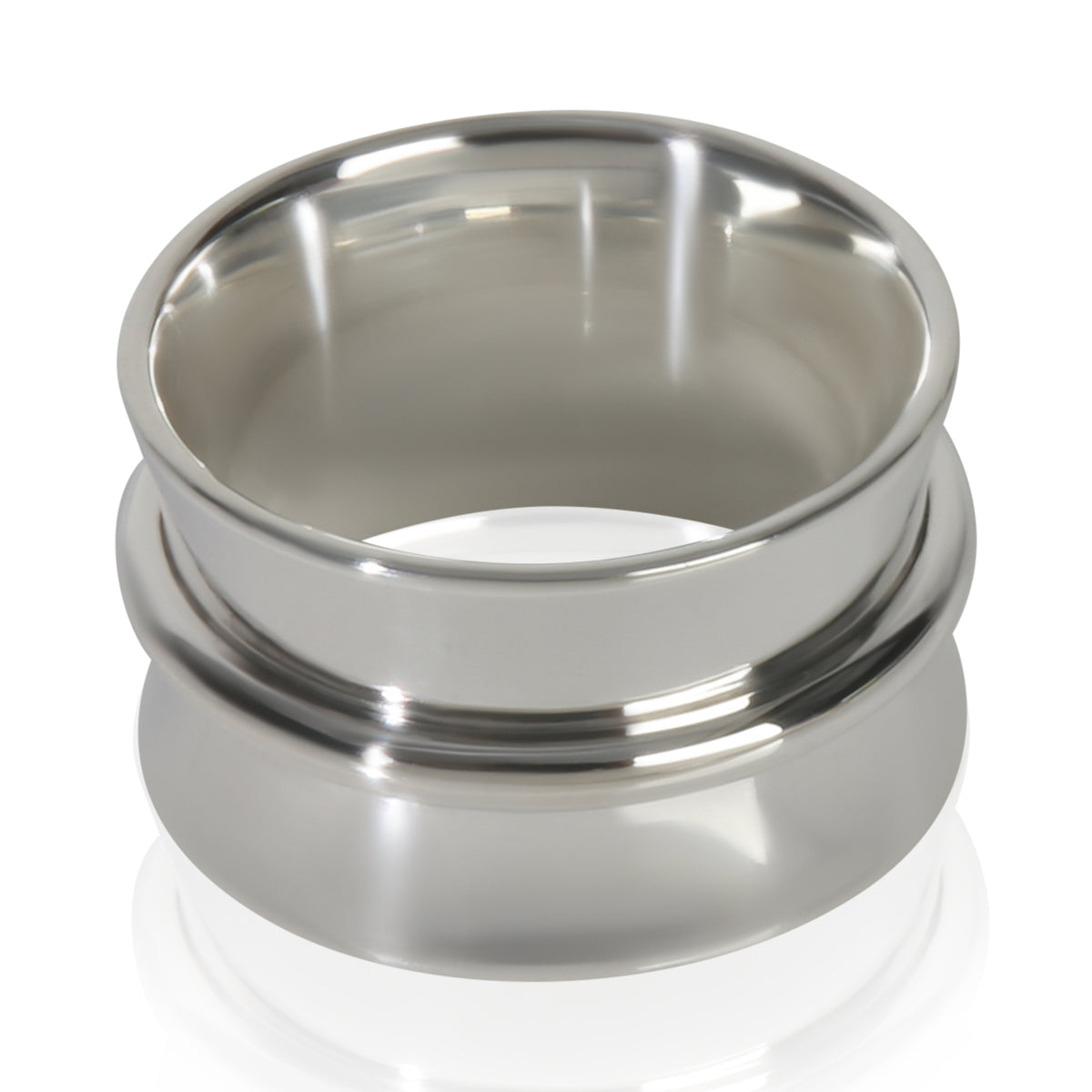 Sterling Silver  1837 Wide Ring