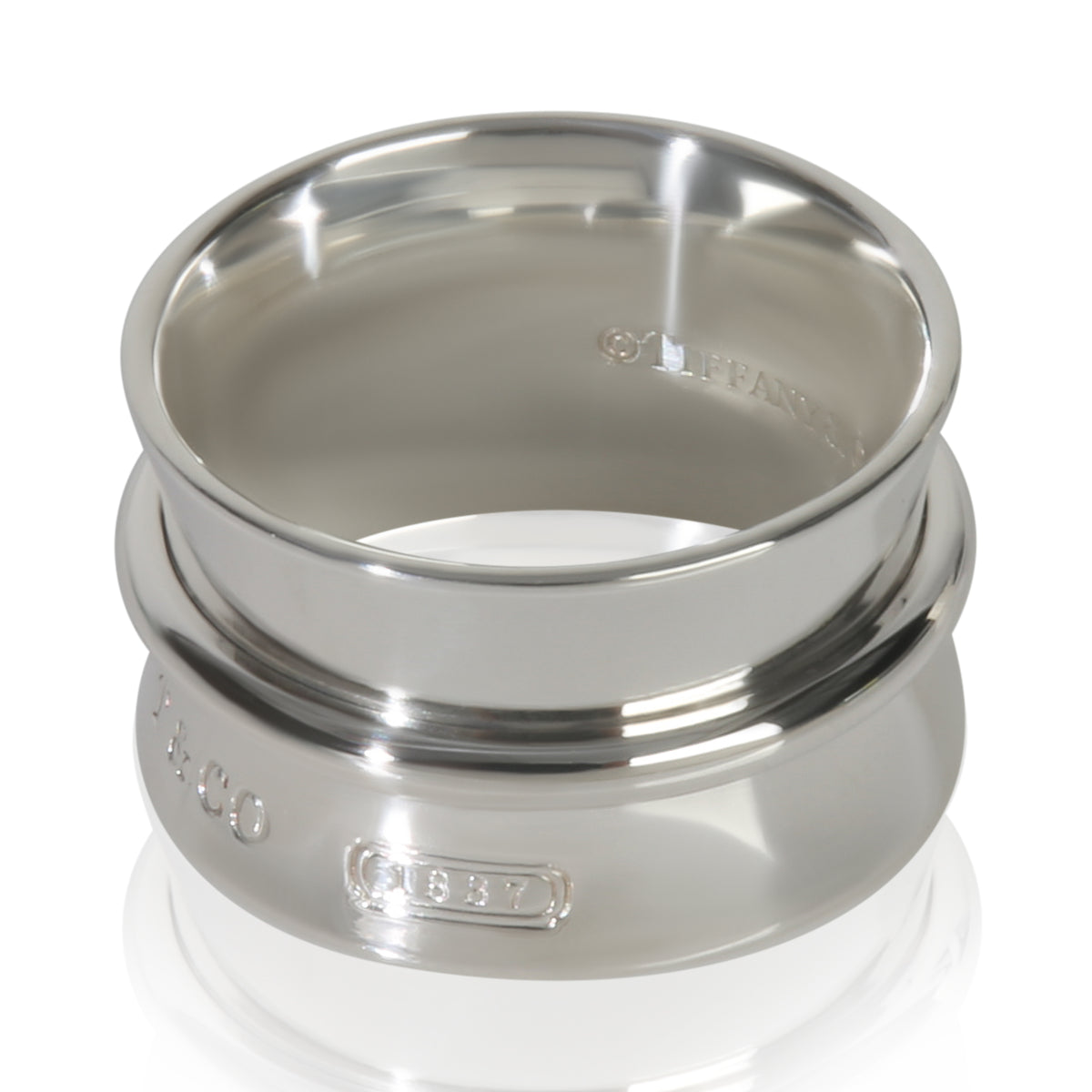 Sterling Silver  1837 Wide Ring