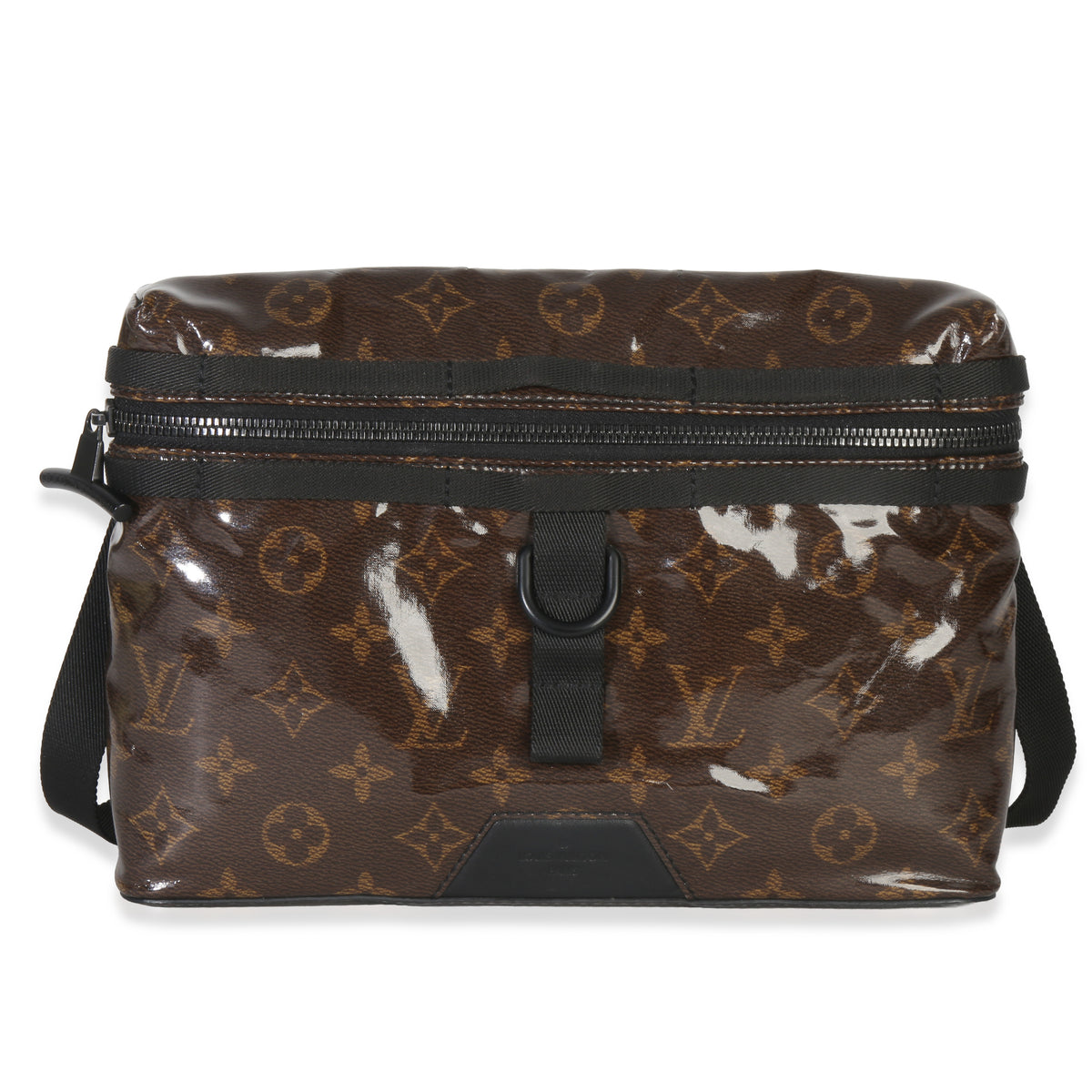 Louis Vuitton Monogram Glaze Canvas Messenger Bag PM Handbag fv