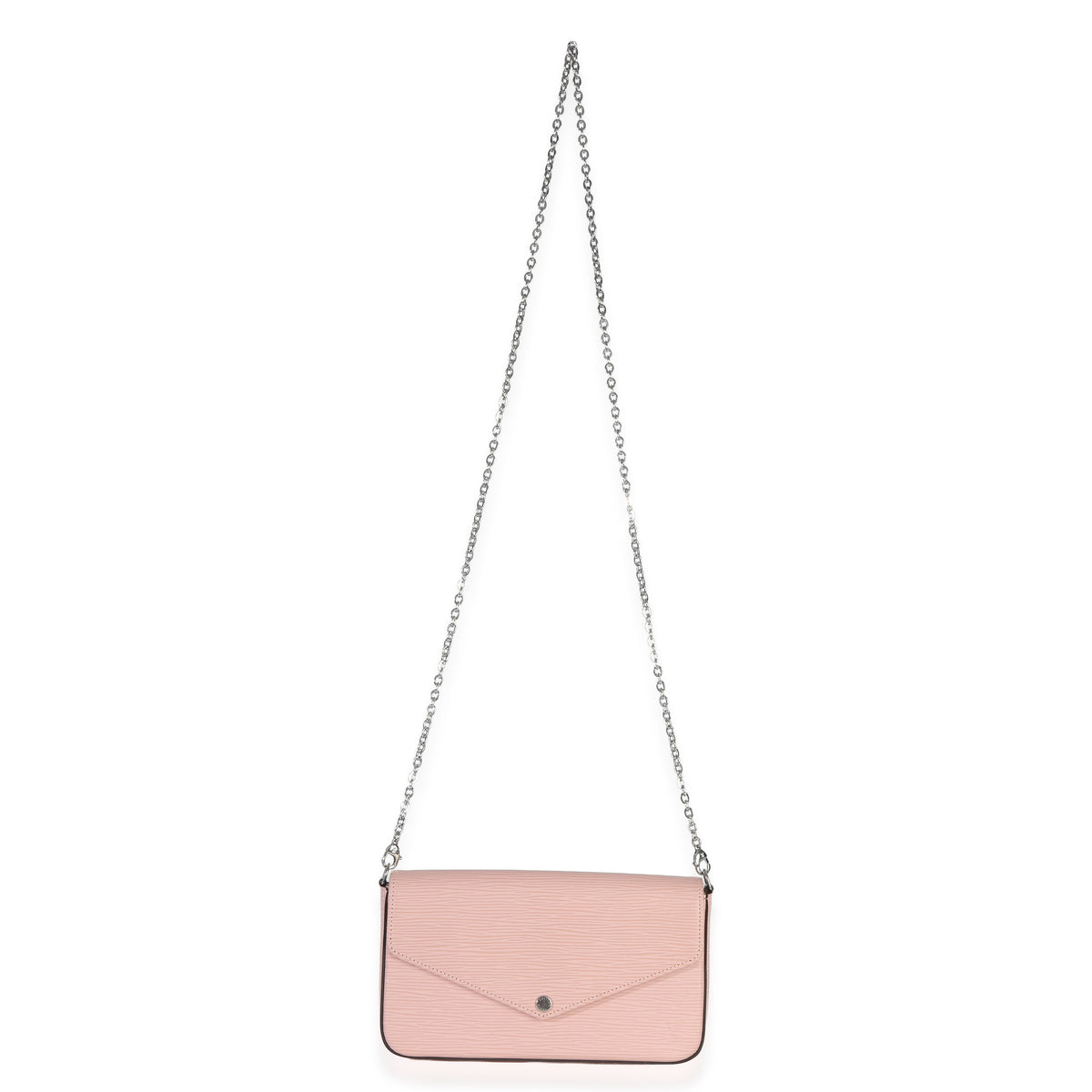 Louis Vuitton Rose Ballerine Epi Leather Félicie Pochette Handbag av