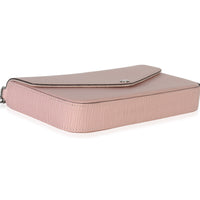 Louis Vuitton Rose Ballerine Epi Leather Félicie Pochette Handbag clasp