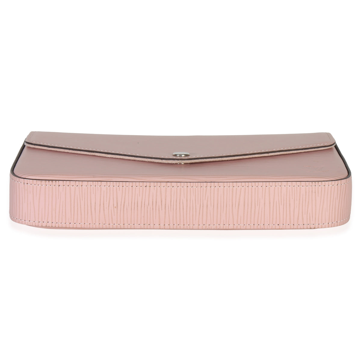 Louis Vuitton Rose Ballerine Epi Leather Félicie Pochette Handbag stamp