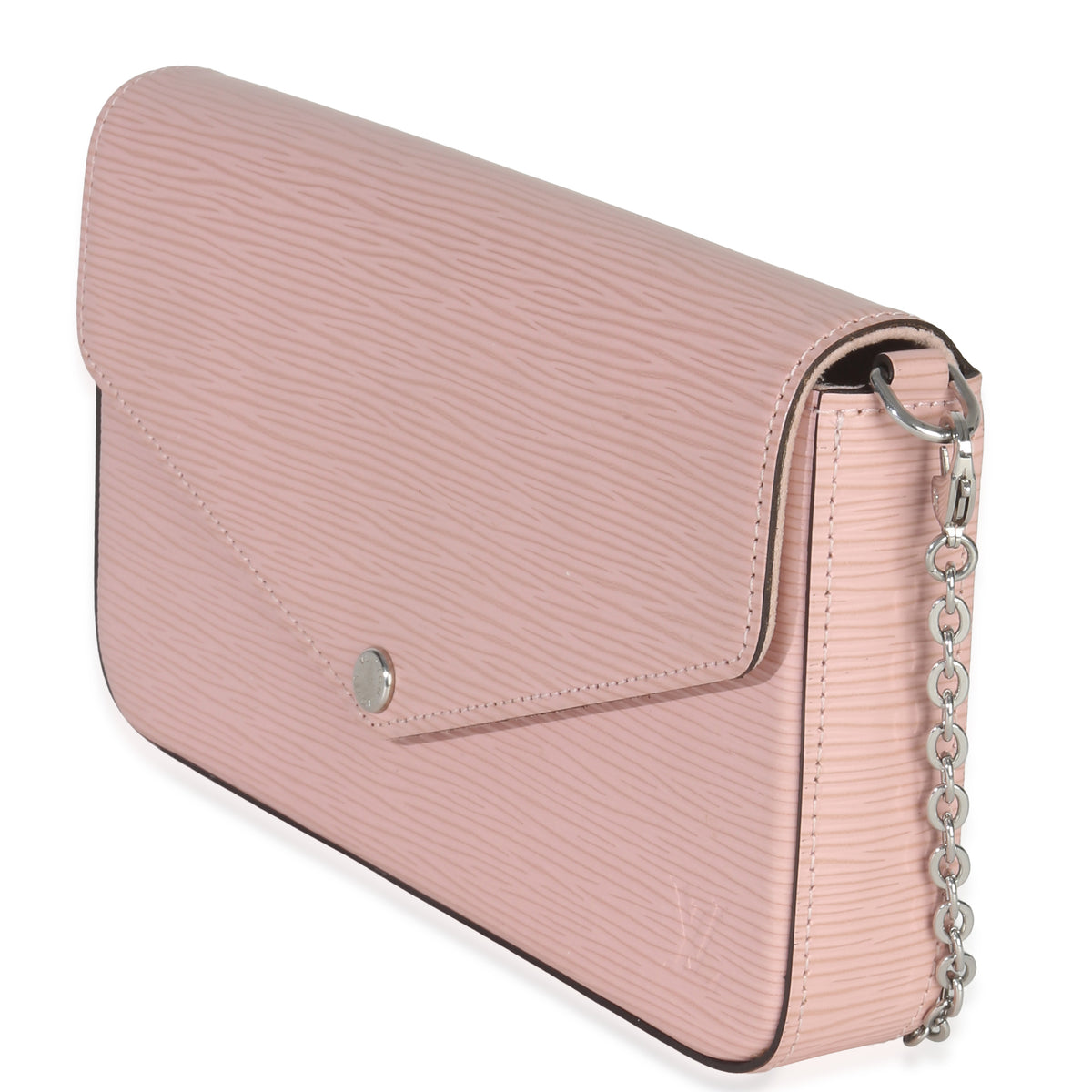 Louis Vuitton Rose Ballerine Epi Leather Félicie Pochette Handbag sv