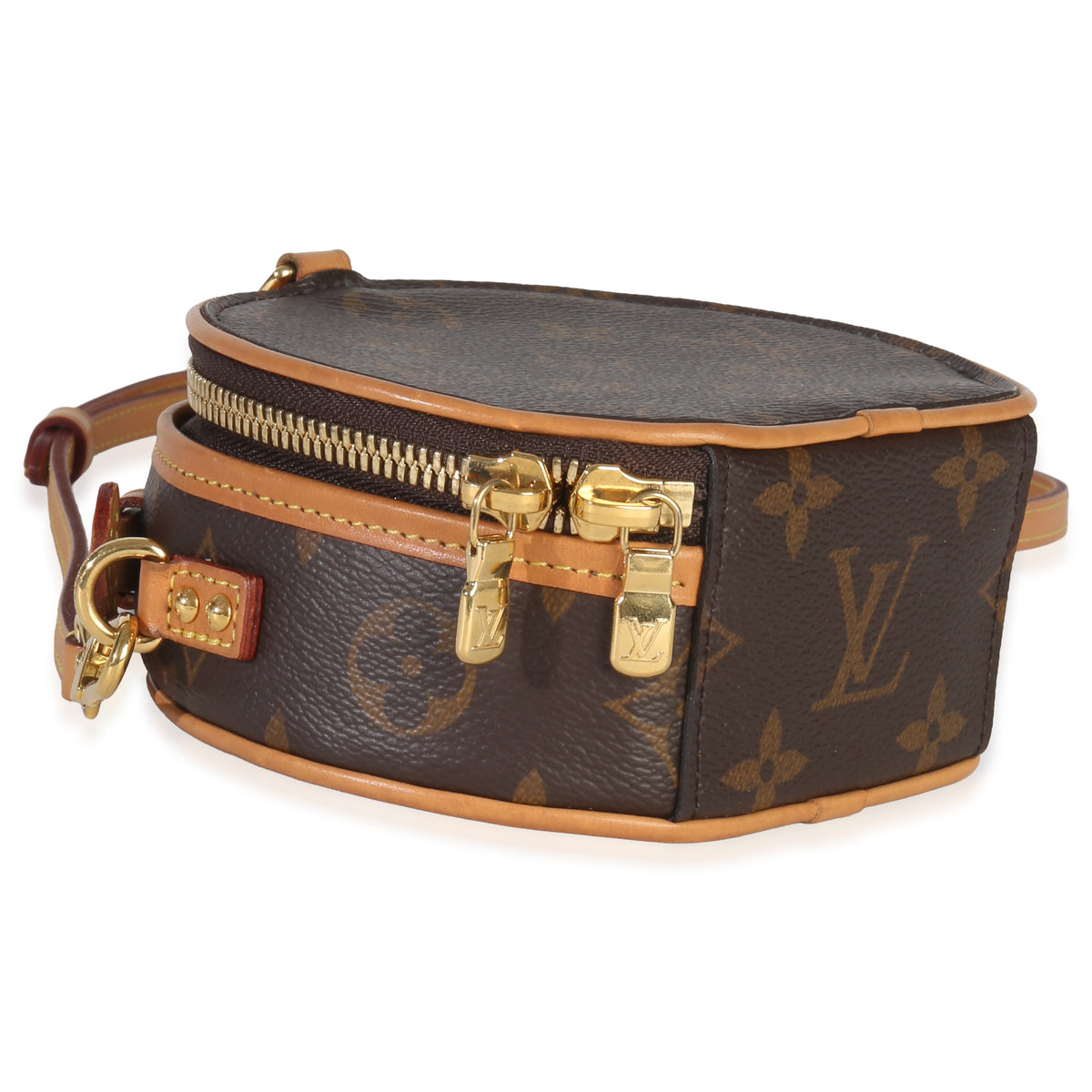 Louis Vuitton Monogram Canvas Mini Boite Chapeau Handbag clasp