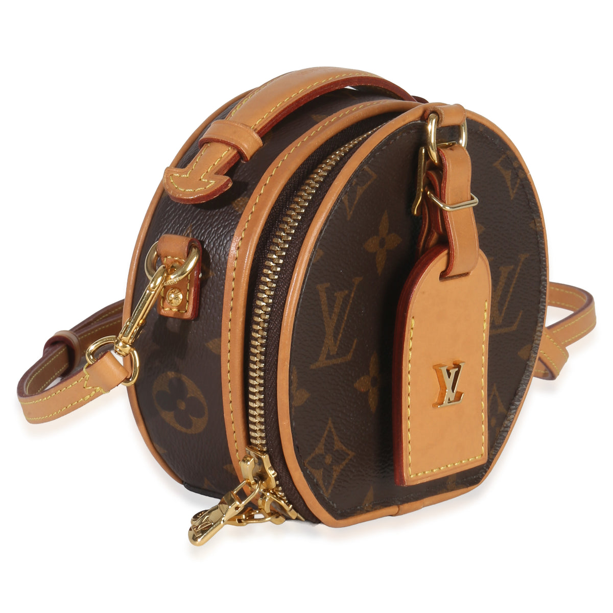 Louis Vuitton Monogram Canvas Mini Boite Chapeau Handbag pv