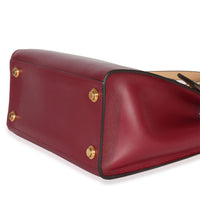 Louis Vuitton Beige Bordeaux Calfskin City Steamer PM Handbag box