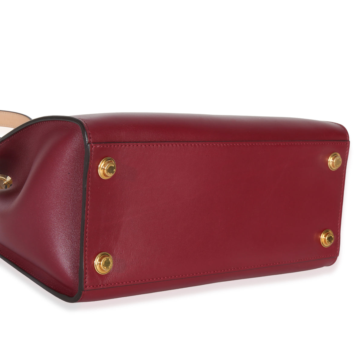 Louis Vuitton Beige Bordeaux Calfskin City Steamer PM Handbag clasp