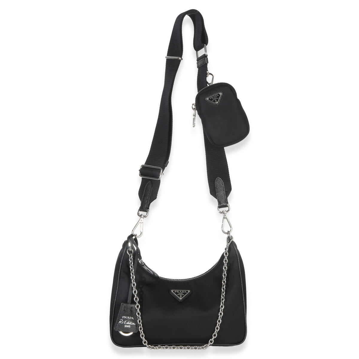 Prada Black Re Nylon Re Edition 2005 Bag Handbag av