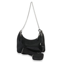 Prada Black Re Nylon Re Edition 2005 Bag Handbag bv