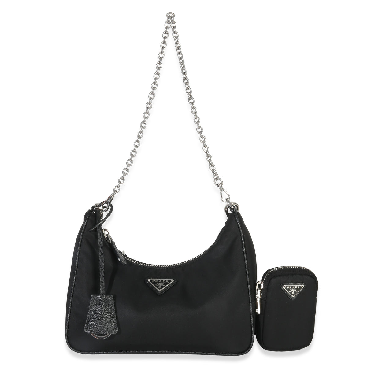 Prada Black Re Nylon Re Edition 2005 Bag Handbag fv