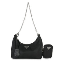 Prada Black Re Nylon Re Edition 2005 Bag Handbag fv