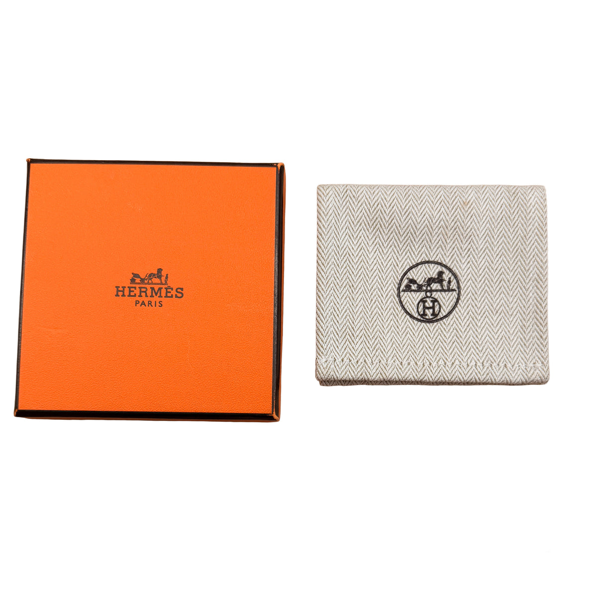 Hermès Gold Plated  Mini Clic Chaine d'Ancre Bracelet box