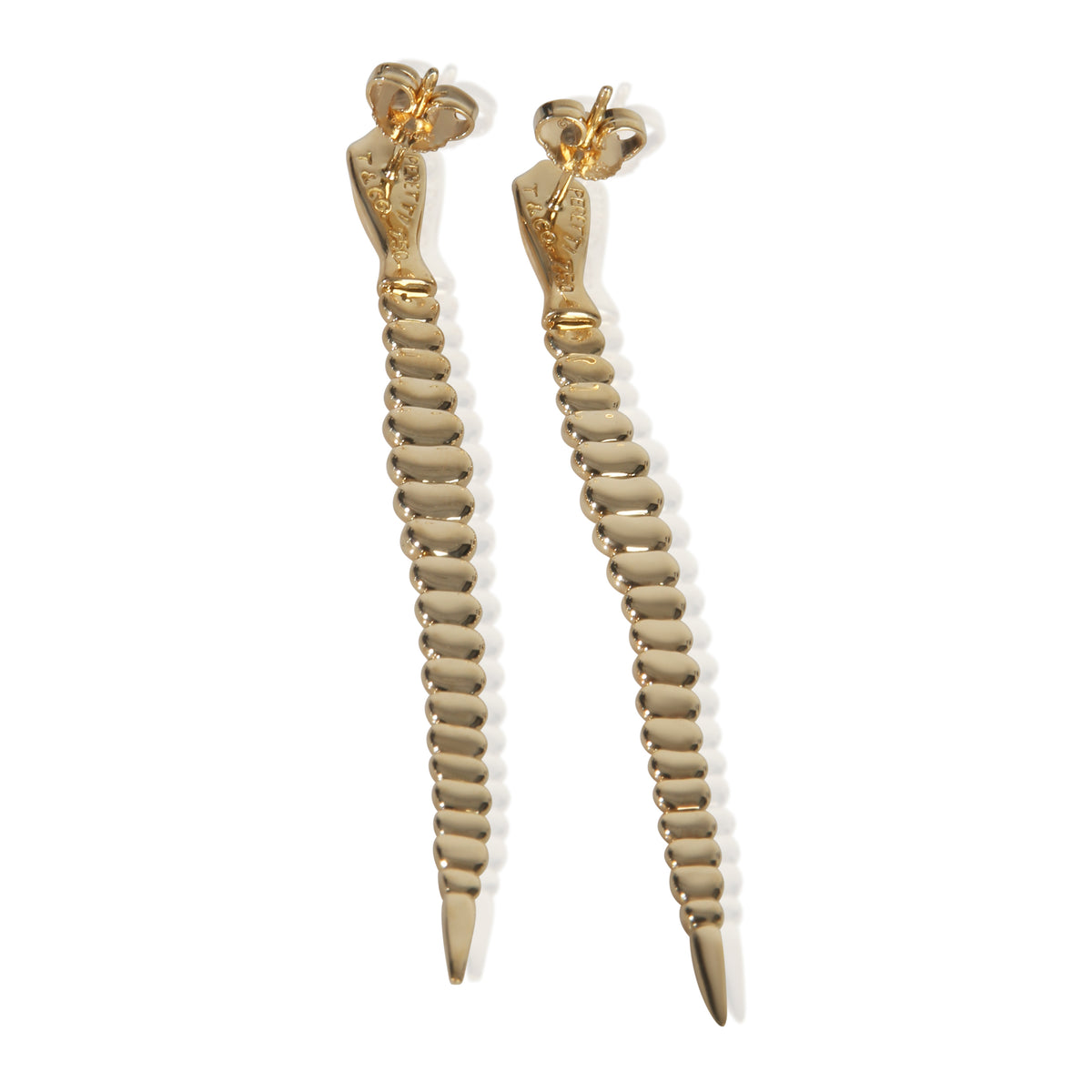 Yellow Gold  Elsa Peretti Snake Earrings