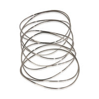 Tiffany & Co. White Gold  Elsa Peretti 9 Row Wave Bracelet pv