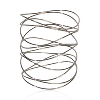 Tiffany & Co. White Gold  Elsa Peretti 9 Row Wave Bracelet sv