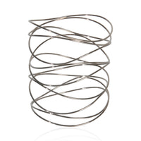 Tiffany & Co. White Gold  Elsa Peretti 9 Row Wave Bracelet sv