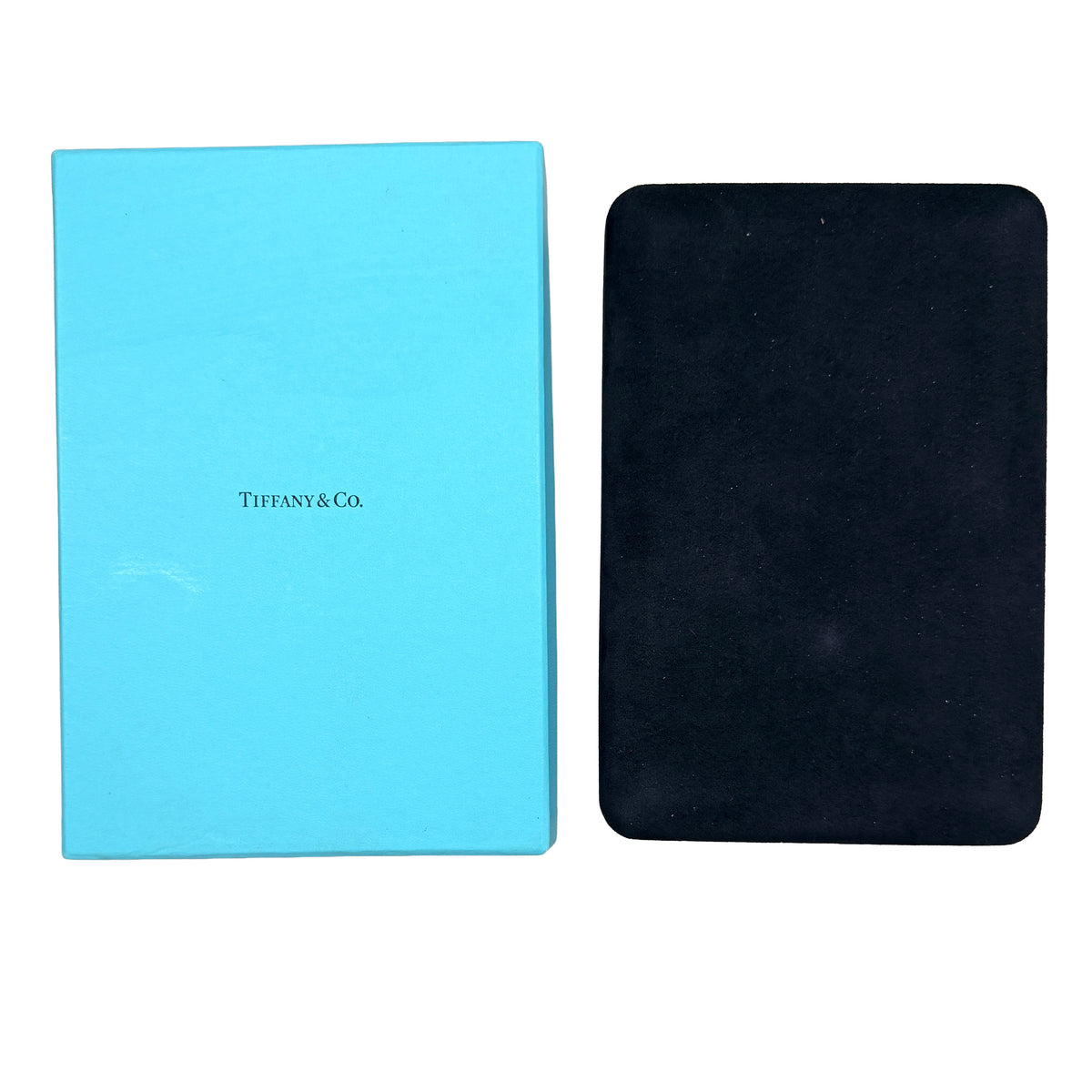 Tiffany & Co. White Gold  Elsa Peretti Wave Collar Necklace box