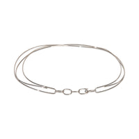 Tiffany & Co. White Gold  Elsa Peretti Wave Collar Necklace pv