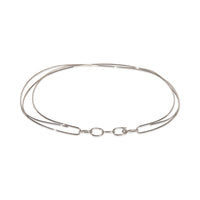 Tiffany & Co. White Gold  Elsa Peretti Wave Collar Necklace pv