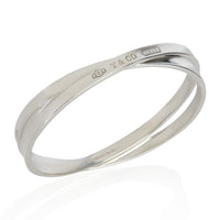 Sterling Silver  1837 Interlocking Bracelet