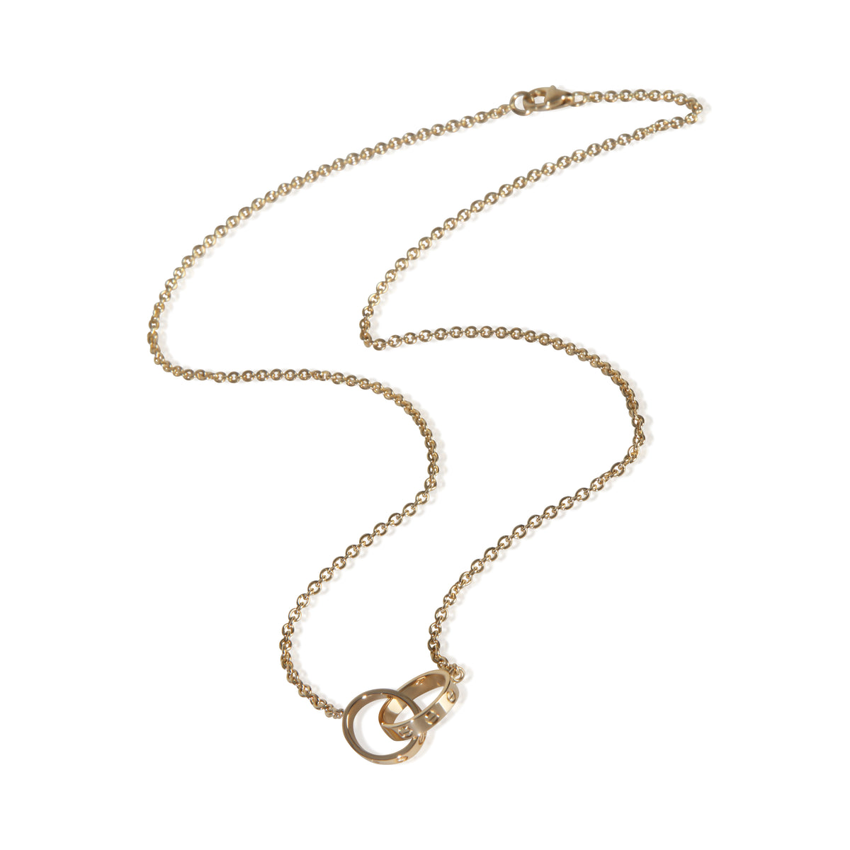 Cartier Yellow Gold  Love Necklace bv