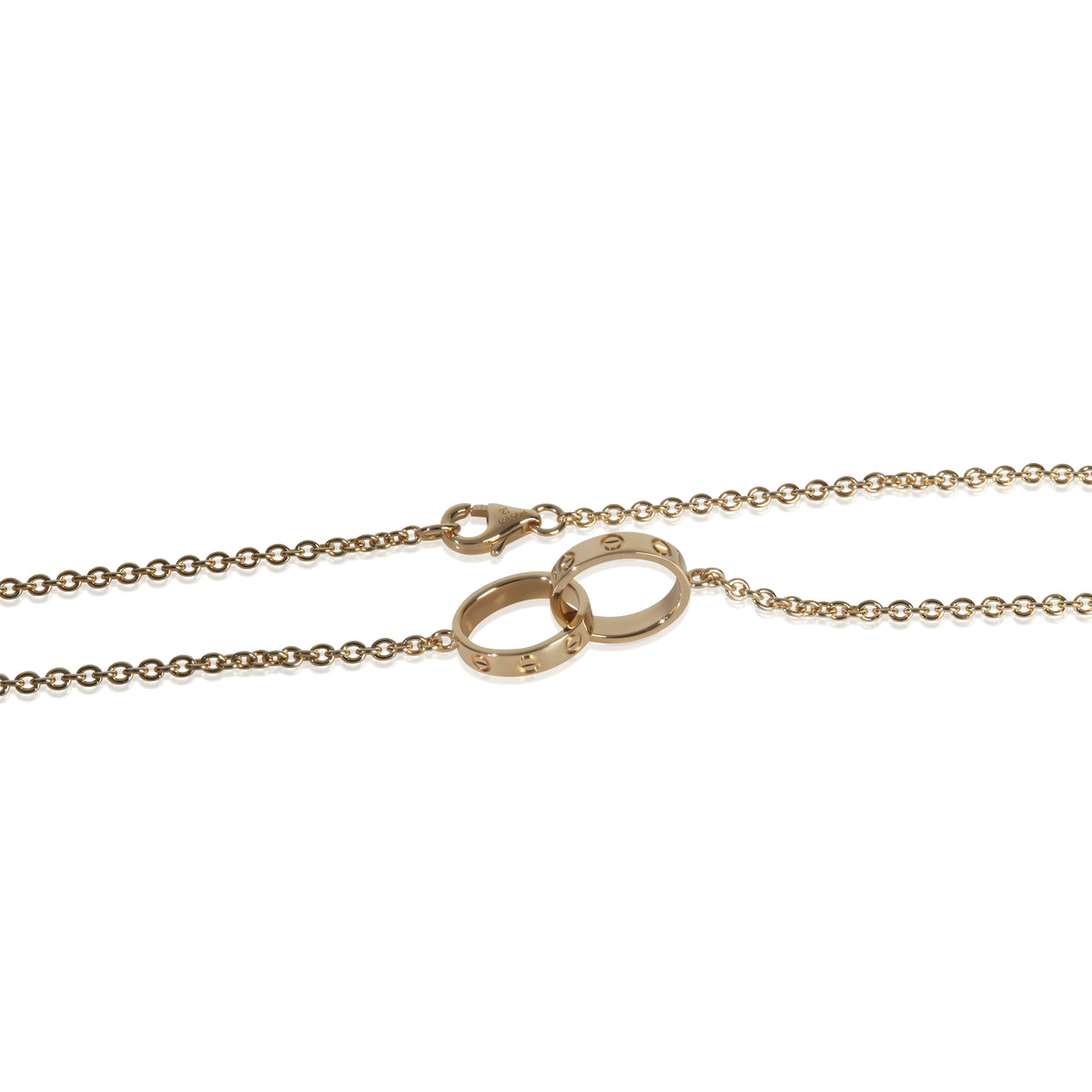 Cartier Yellow Gold  Love Necklace pv