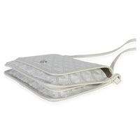 Goyard White ine Canvas Plumet Pocket Wallet Handbag box