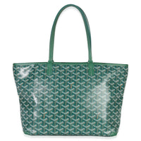 Green Goyardine Canvas Artois PM