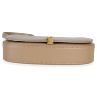 Saint Laurent Beige Box Calfskin Mini Voltaire Shoulder Bag Handbag stamp