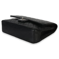 Chanel Black Quilted Lambskin Medium Classic Double Flap Bag Handbag box