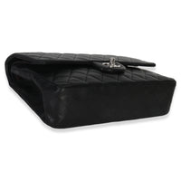 Chanel Black Quilted Lambskin Medium Classic Double Flap Bag Handbag clasp