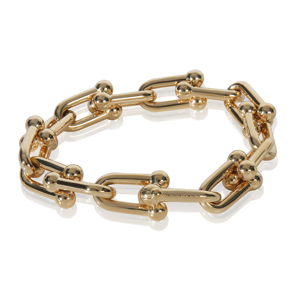 Yellow Gold  Large Link HardWear Bracelet