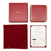 Cartier White Gold Diamond Love Pendant box